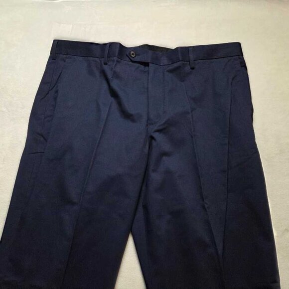 New 38x32 J Crew Bowery dress pant in stretch chino in Navy - Picture 3 of 10